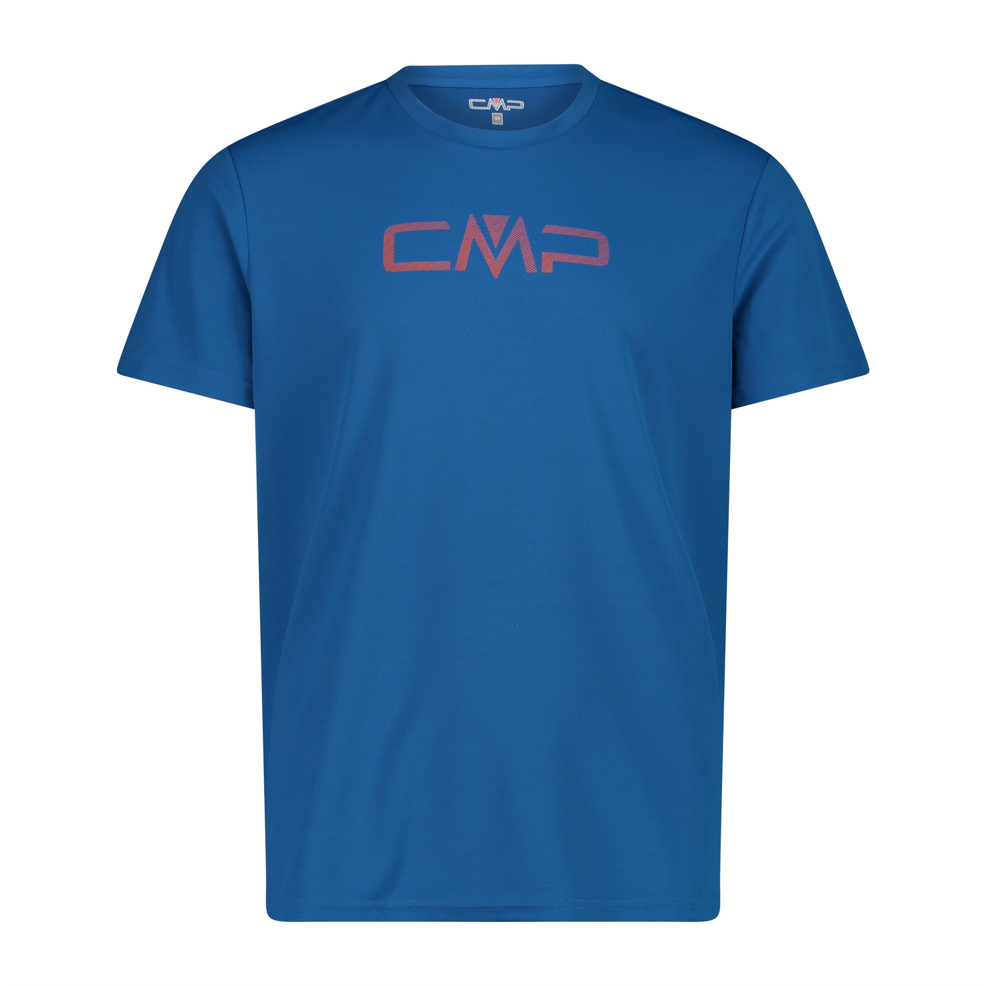 CMP T-shirt girocollo Dry Function con logo CMP 39t7117p