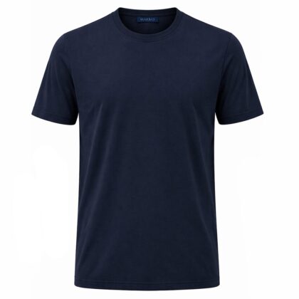 Marbas Sottogiacca Uomo 100% Filo di Scozia Premium Traspirante 82100 blu