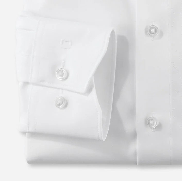 Olymp Camicia 100% cotone No Stiro Manica lunga Modern Fit 6350-00 bianco - immagine 2