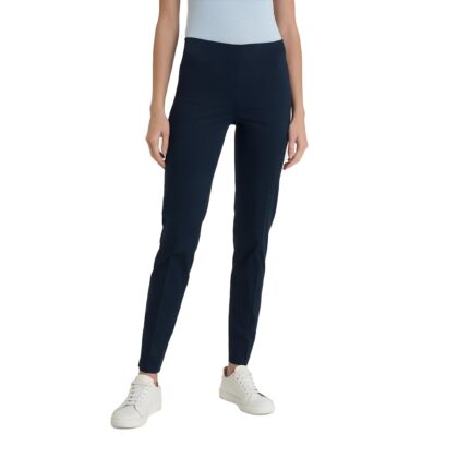 Ragno Pantalone a sigaretta con spacchetti in Satin Power dn22ps