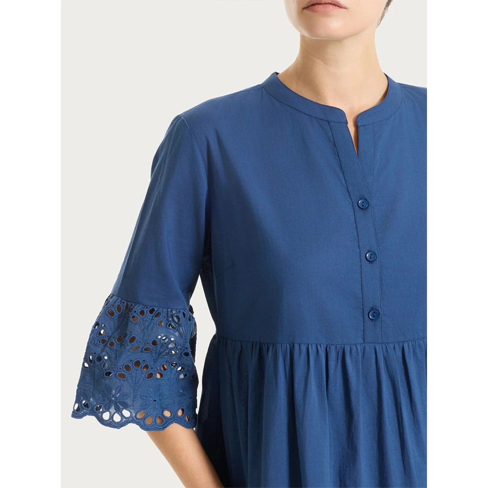Ragno Vestito con dettagli in Sangallo e Mussola di Cotone ds91dg - immagine 7