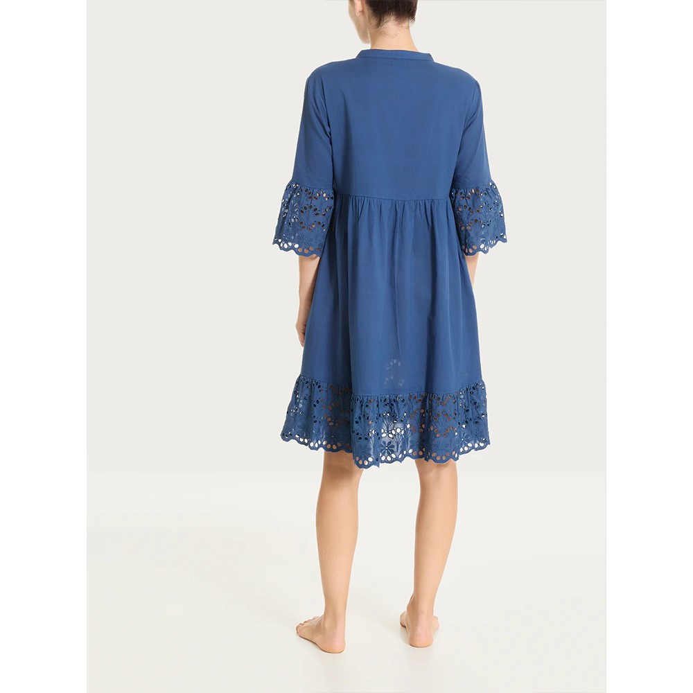 Ragno Vestito con dettagli in Sangallo e Mussola di Cotone ds91dg - immagine 6