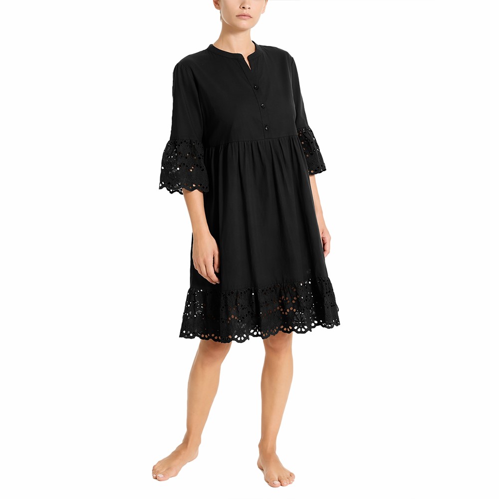 Ragno Vestito con dettagli in Sangallo e Mussola di Cotone ds91dg - immagine 4