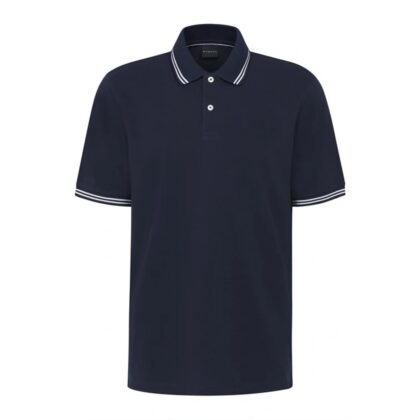 Bugatti Polo uomo Manica Corta 100% Piquet 15001e-8150 380 blu