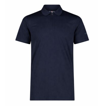 CMP Polo tecnica traspirante da Uomo per comfort e attività outdoor 36N6097-N950 BLACK BLUE
