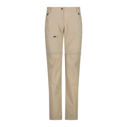 CMP Pantaloni zip off con tasconi laterali stretch da donna 34T5016