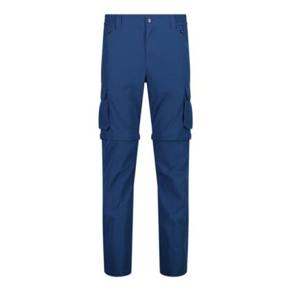 CMP Pantaloni zip off con tasconi laterali stretch da uomo 31T5627