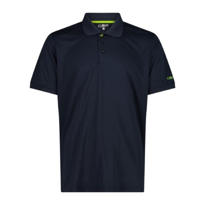 CMP Polo tecnica DRY FUNCTION tinta unita 3T60077 24nn blue-limegreen