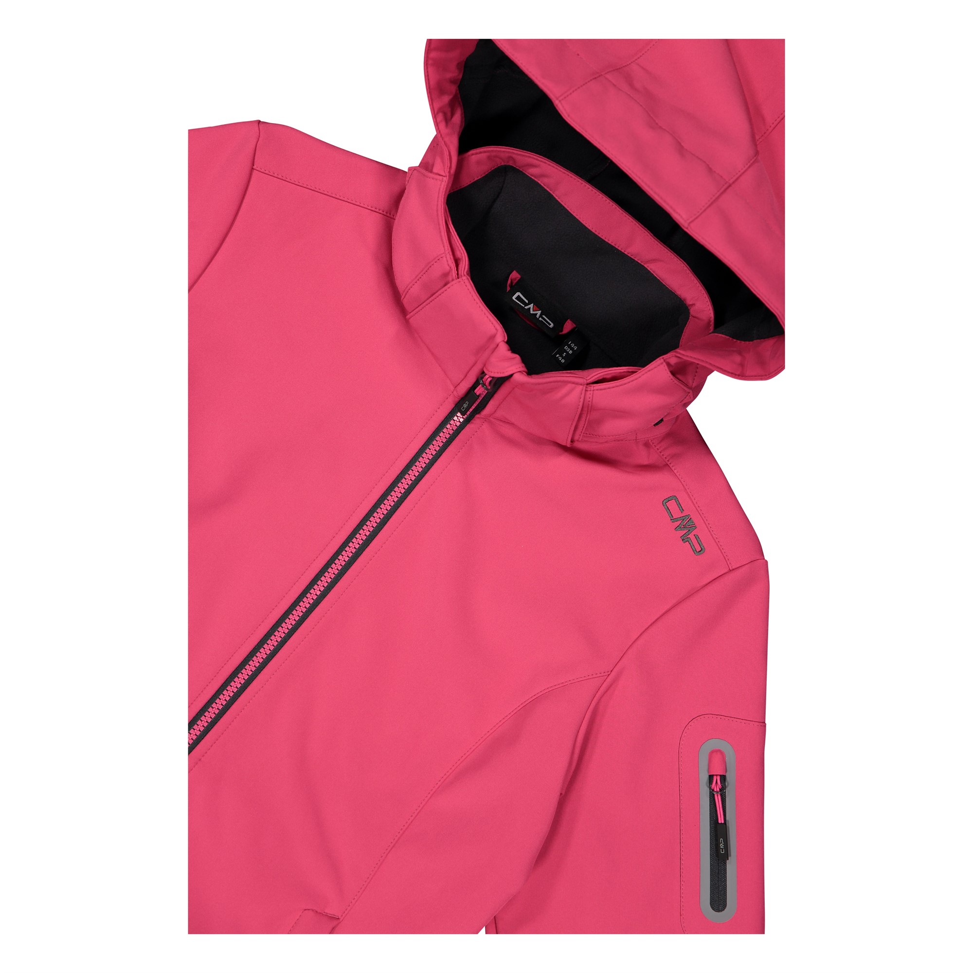 CMP Giacca donna in Softshell con cappuccio staccabile 39A5006 - immagine 8
