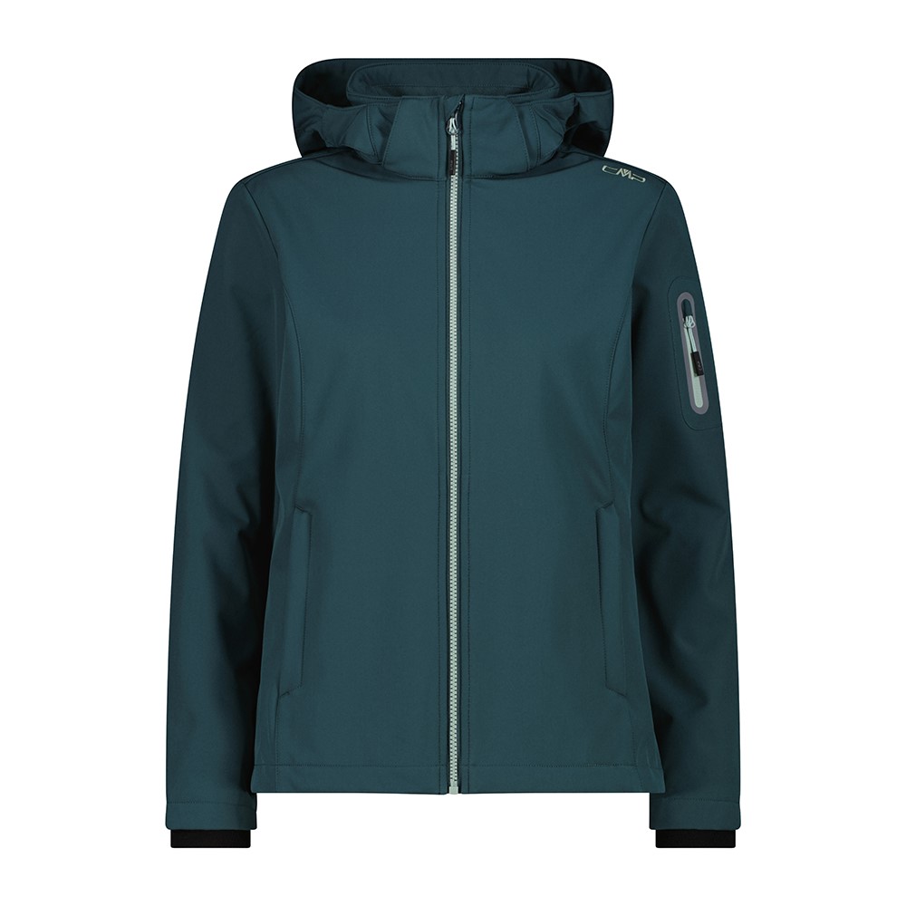 CMP Giacca donna in Softshell con cappuccio staccabile 39A5006 - immagine 5