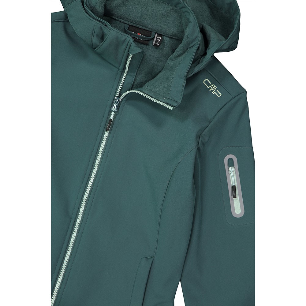 CMP Giacca donna in Softshell con cappuccio staccabile 39A5006 - immagine 2