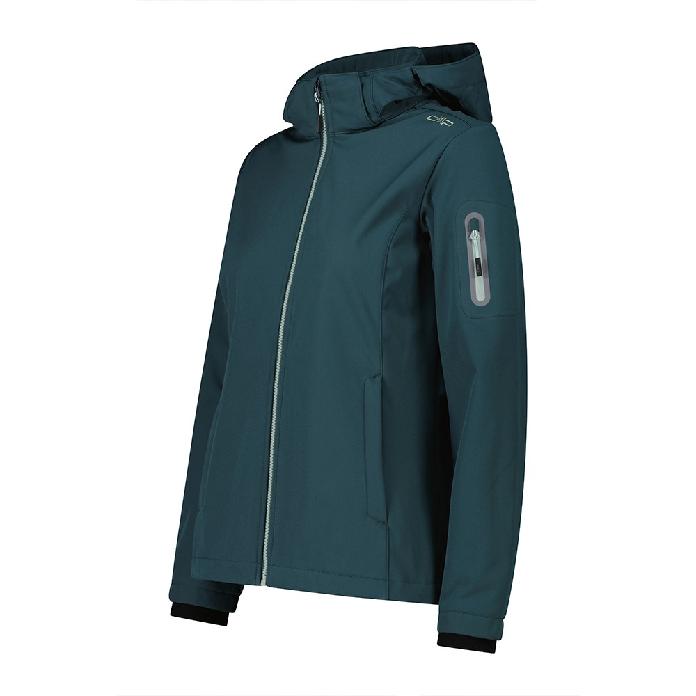 CMP Giacca donna in Softshell con cappuccio staccabile 39A5006 - immagine 3