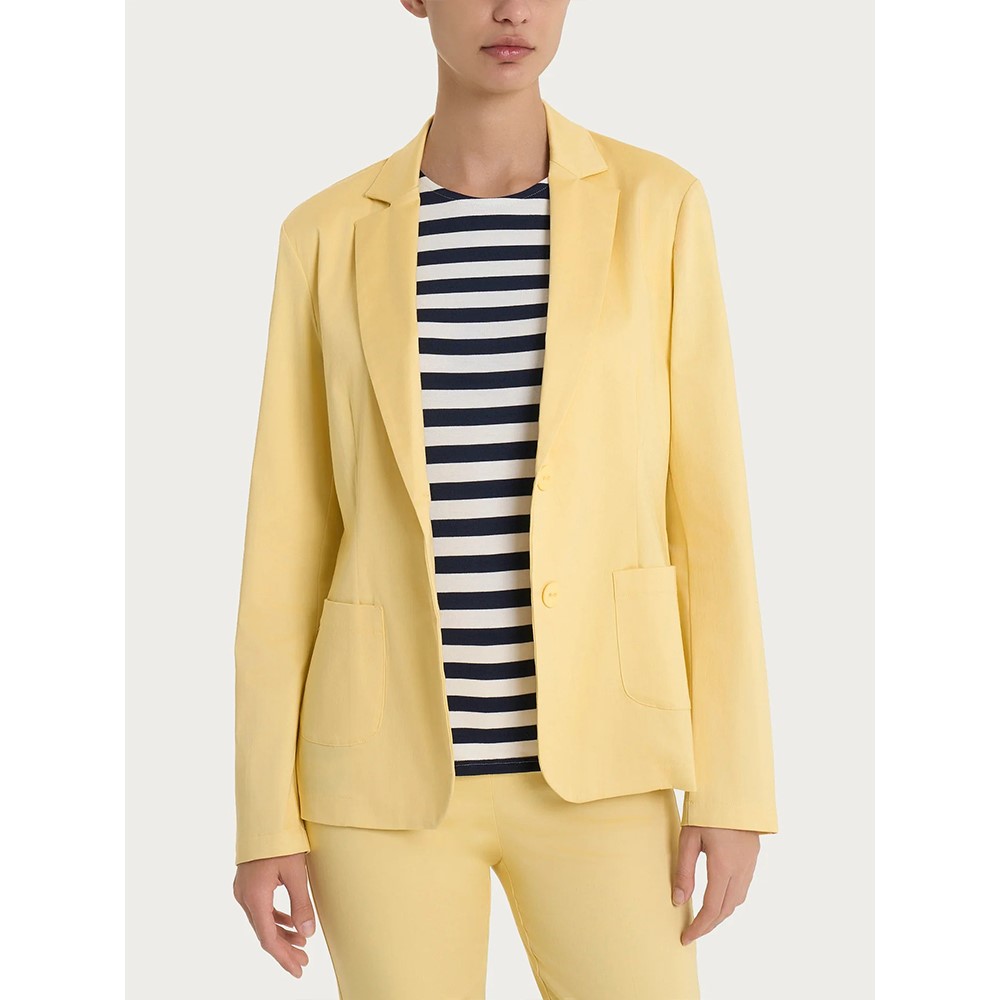 Ragno Blazer con due bottoni in Satin Power P-E dn22ga - immagine 3