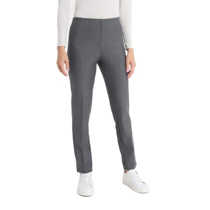Ragno Pantalone a sigaretta con spacchetti in Compact autunno inverno de72ps-202m ardesia melange