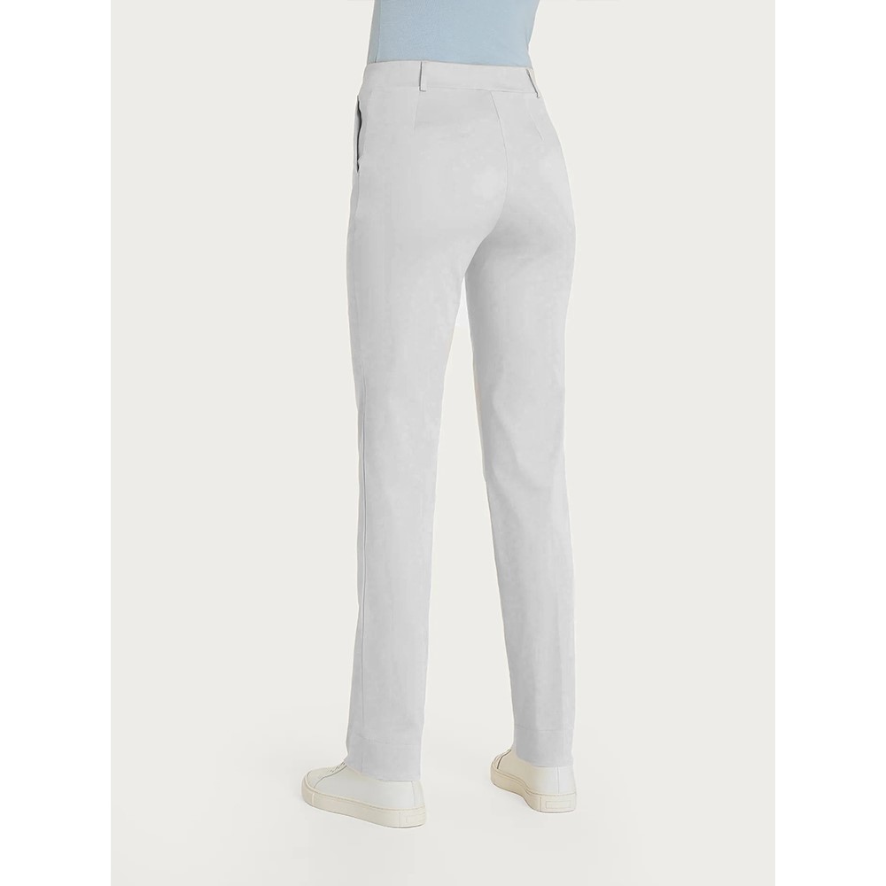 Ragno Pantalone dritto con tasche in Satin Power P-E dn22pp - immagine 2