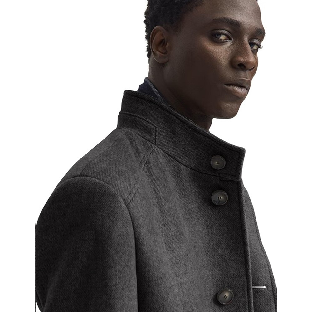 Bugatti Cappotto con collo alto e silhouette moderna 24201-221400 - immagine 9