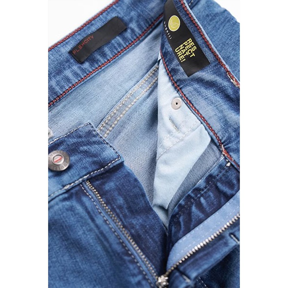 Bugatti Jeans Uomo Stretch 5 Tasche 96635-3278d - immagine 4