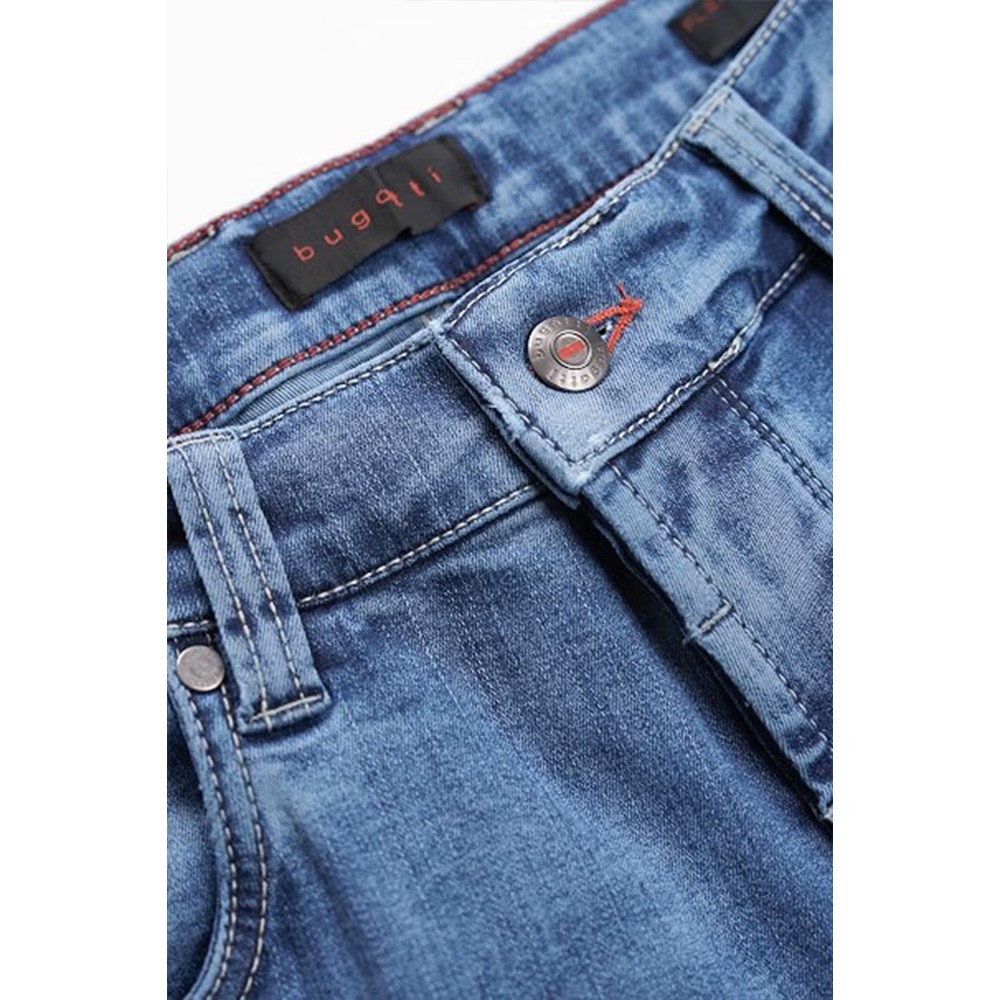 Bugatti Jeans Uomo Stretch 5 Tasche 96635-3278d - immagine 2