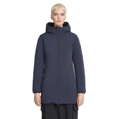 Ciesse piumini Giacca lunga blu in softshell mod.Ysabel