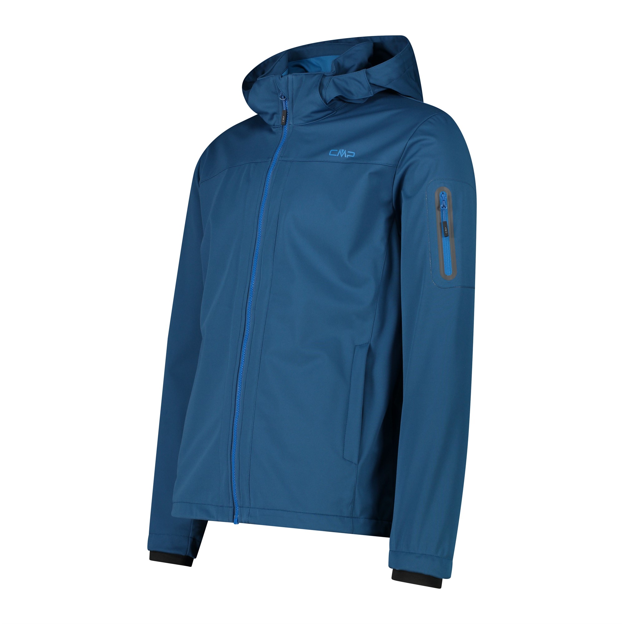 CMP Giacca P-E in Light Softshell con cappuccio staccabile da uomo 39A5027 - immagine 2