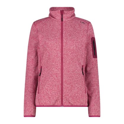 CMP Giacca in pile da donna in Knit-Tech mèlange 3H14746