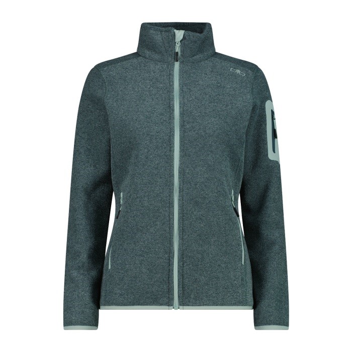 CMP Giacca in pile da donna in Knit-Tech mèlange 3H14746A