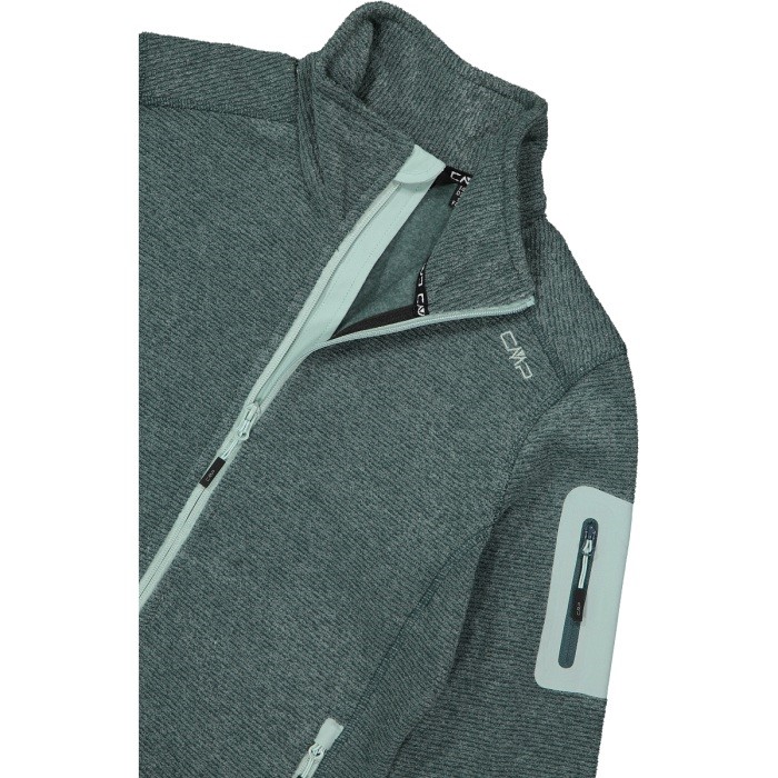 CMP Giacca in pile da donna in Knit-Tech mèlange 3H14746A - immagine 11