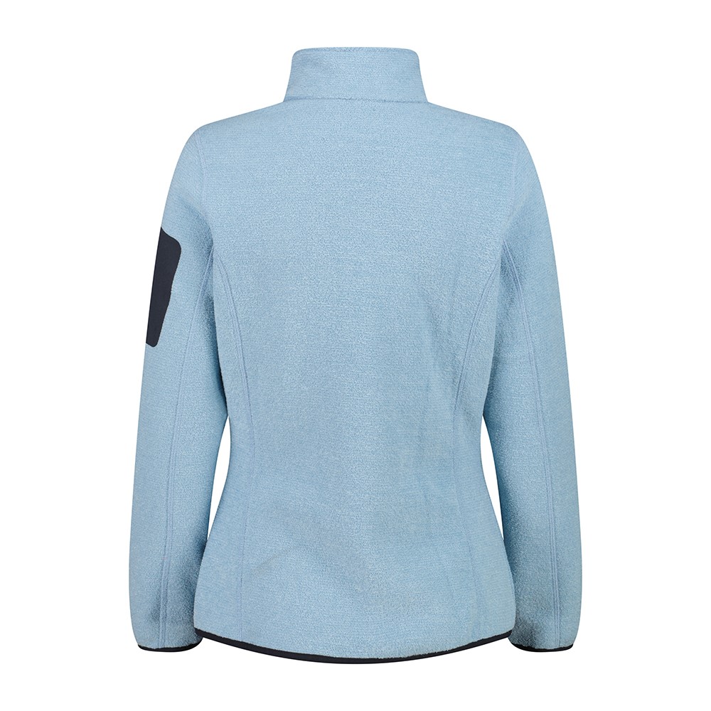 CMP Giacca in pile da donna in Knit-Tech mèlange 3H14746A - immagine 3