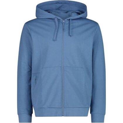 CMP Luca Fiz Hood, Felpa Full Zip con Cappuccio da Uomo, 36D8067