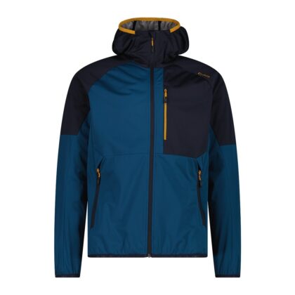 CMP Giacca softshell da uomo ultraleggera con cappuccio 36A5027