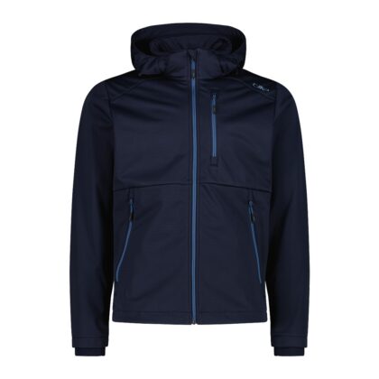 CMP Giacca softshell in Ripstop da Uomo con Cappuccio Staccabile 35A1717
