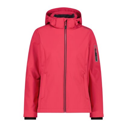 CMP Giacca donna in Softshell con cappuccio staccabile 39A5006