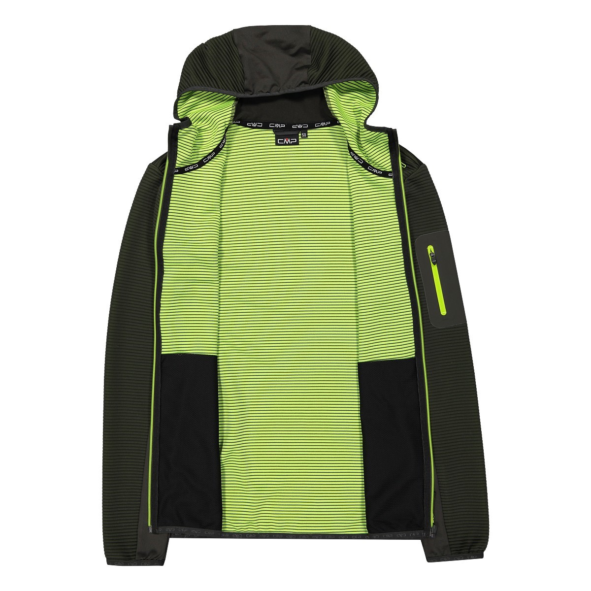 CMP Pile Unlimitech full zip da uomo 34e7577 - immagine 10