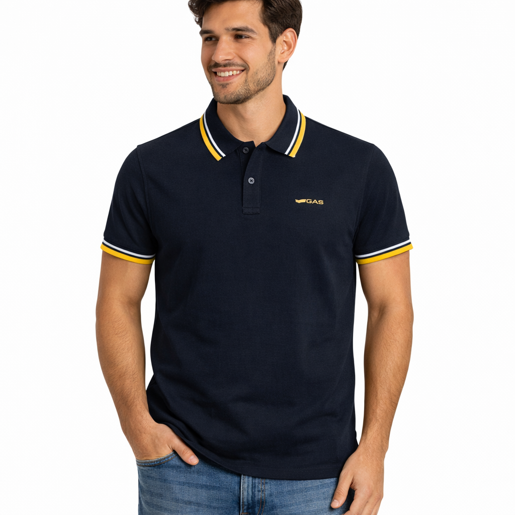 Gas Polo Uomo Manica Corta b1202 ralph/s - immagine 7