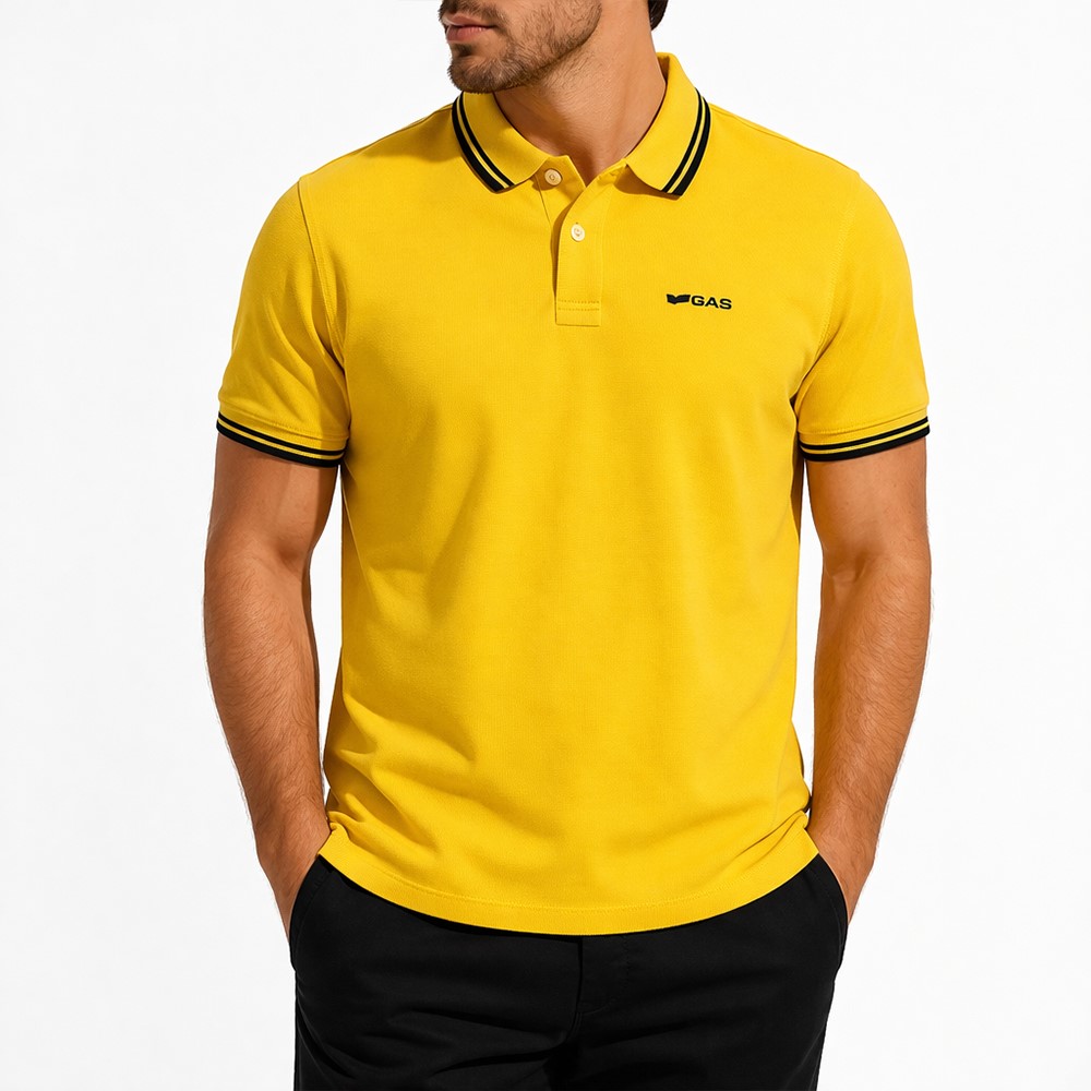 Gas Polo Uomo Manica Corta b1202 ralph/s - immagine 5