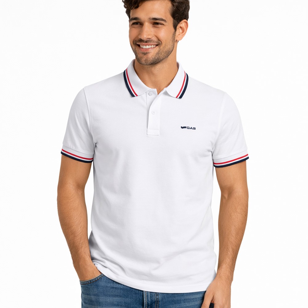Gas Polo Uomo Manica Corta b1202 ralph/s - immagine 2