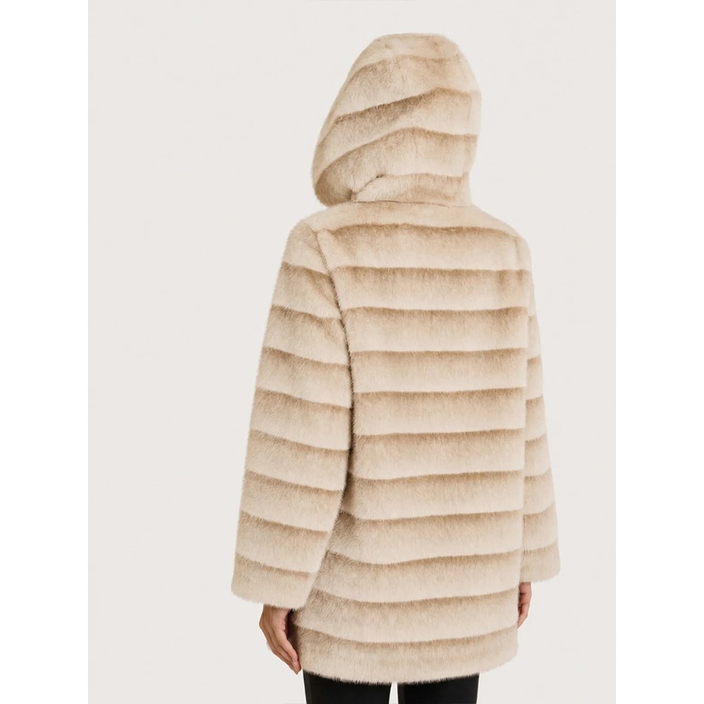 Ragno Giaccone con Cappuccio Double Face dq43ku - immagine 2