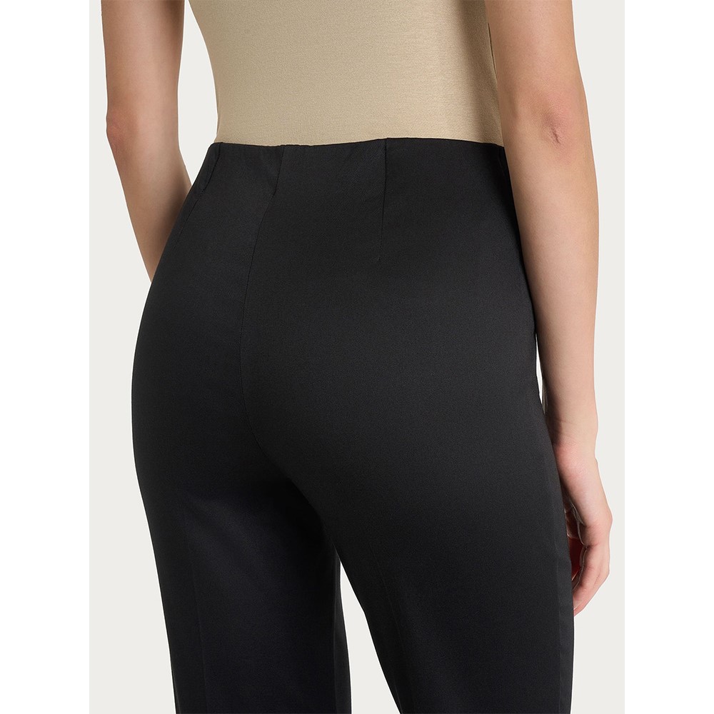 Ragno Pantalone a sigaretta con spacchetti in Satin Power dn22ps - immagine 15