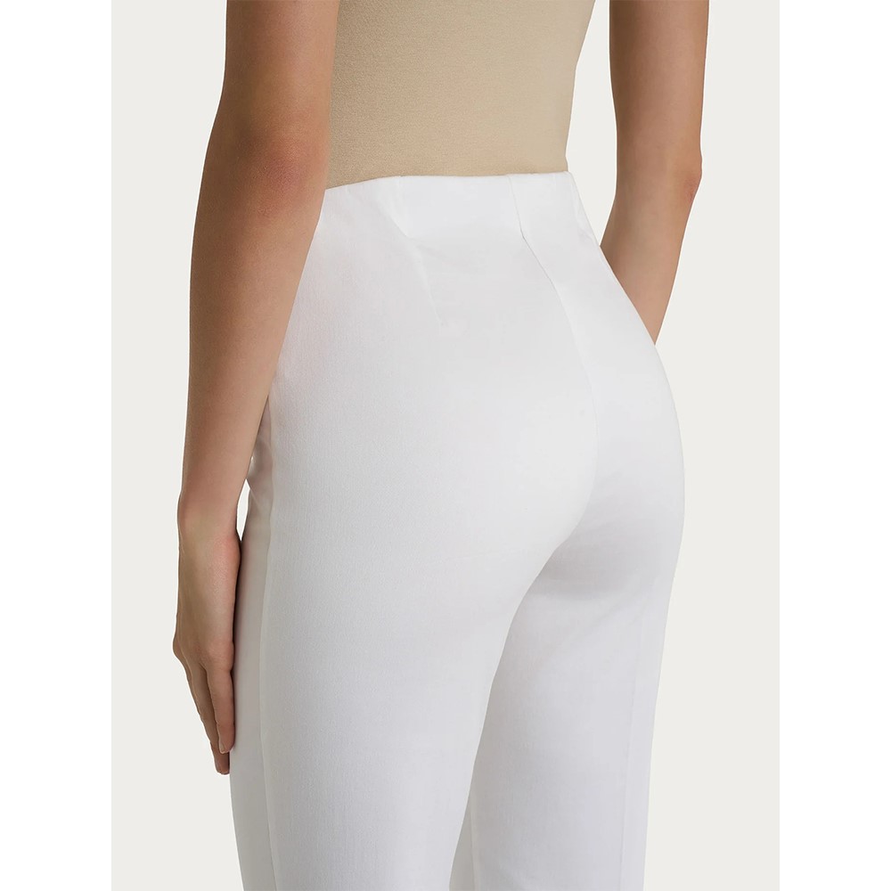 Ragno Pantalone a sigaretta con spacchetti in Satin Power dn22ps - immagine 4