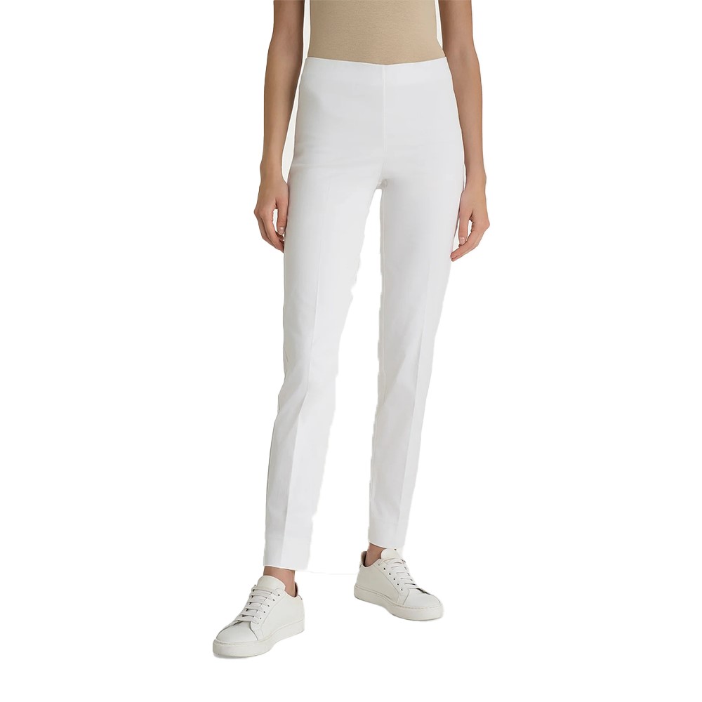 Ragno Pantalone a sigaretta con spacchetti in Satin Power dn22ps - immagine 3