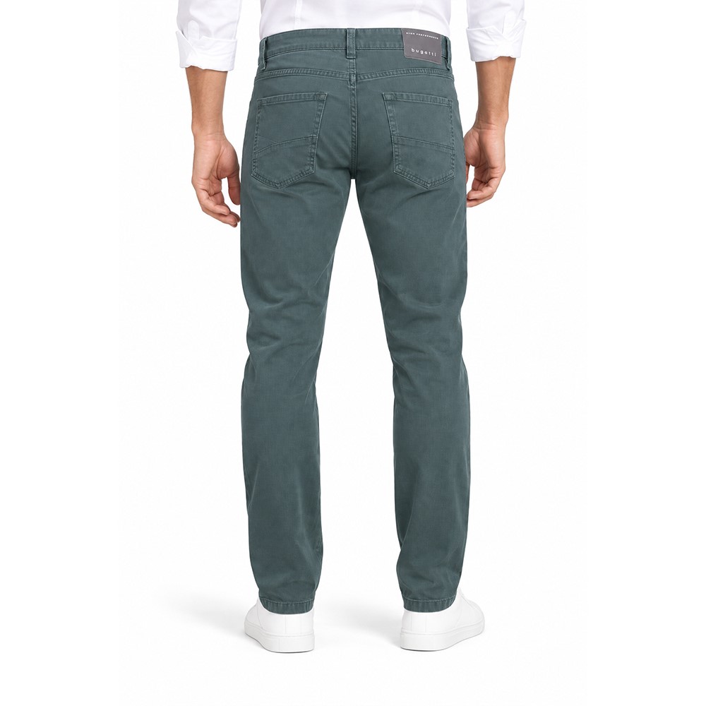 Bugatti Pantaloni Uomo 5 Tasche Stretch Modern Fit A-I– High Performance 26395f - immagine 3