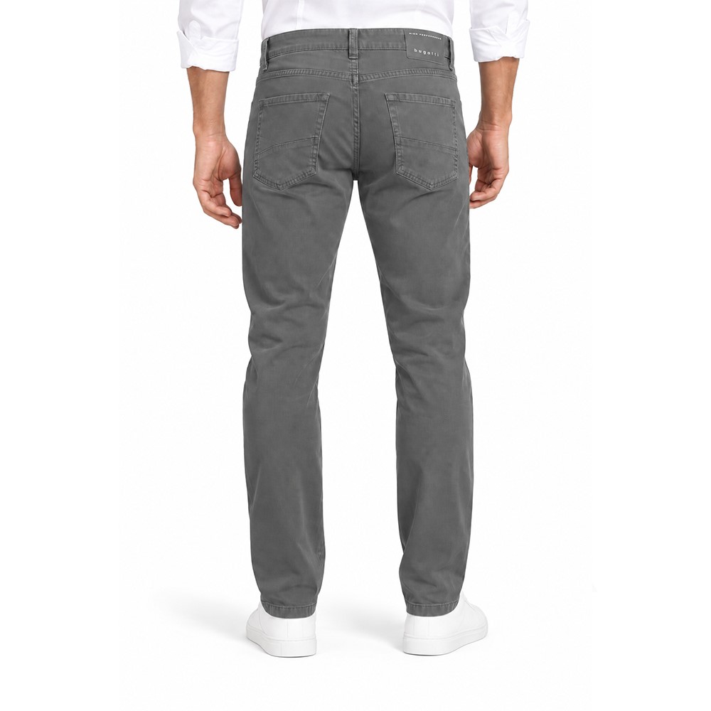 Bugatti Pantaloni Uomo 5 Tasche Stretch Modern Fit – High Performance 26395f - immagine 3