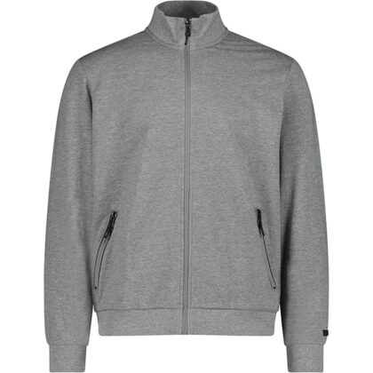 CMP Felpa con zip da uomo con vestibilità regolare 34D7167