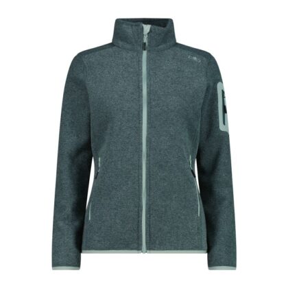 CMP Giacca in pile da donna in Knit-Tech mèlange 3H14746A