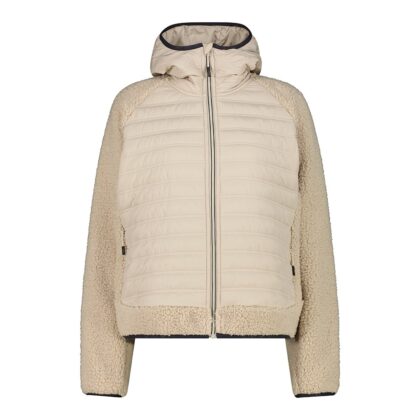 CMP Giacca donna ibrida con cappuccio fisso 36P1446
