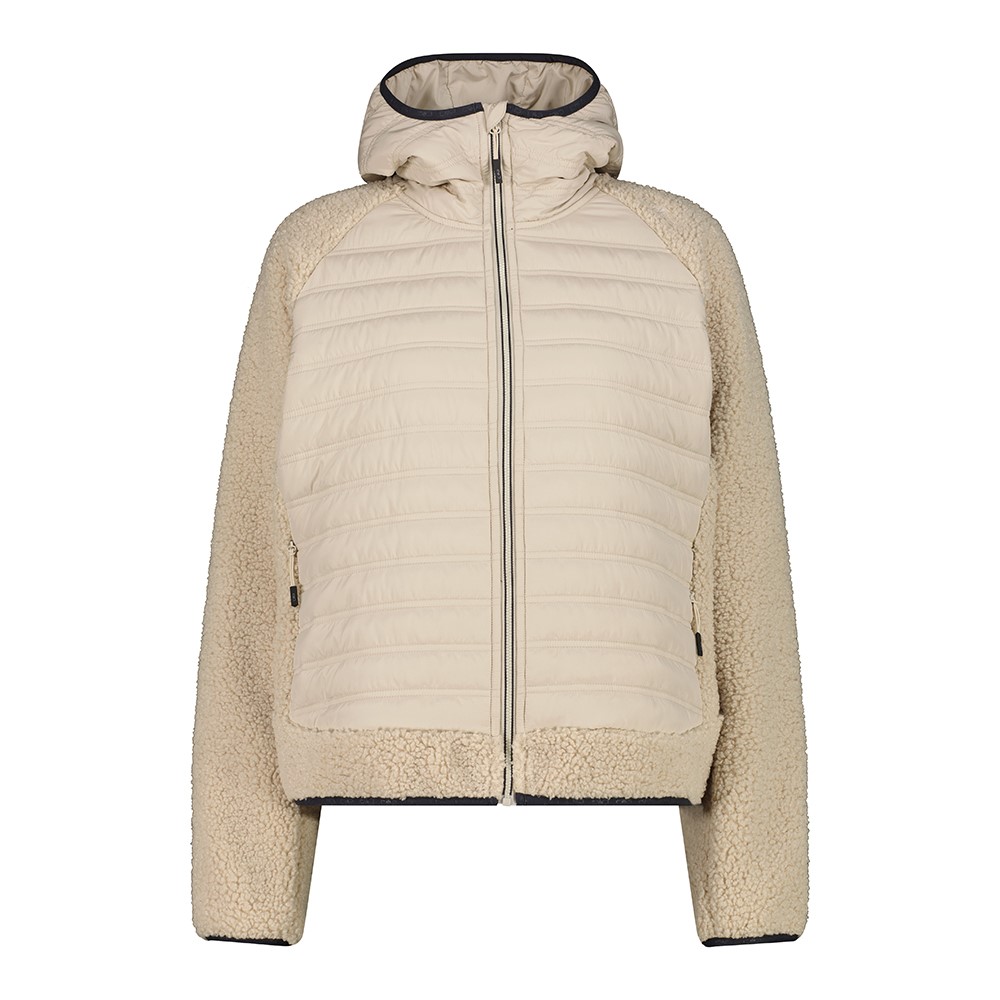CMP Giacca donna ibrida con cappuccio fisso 36P1446