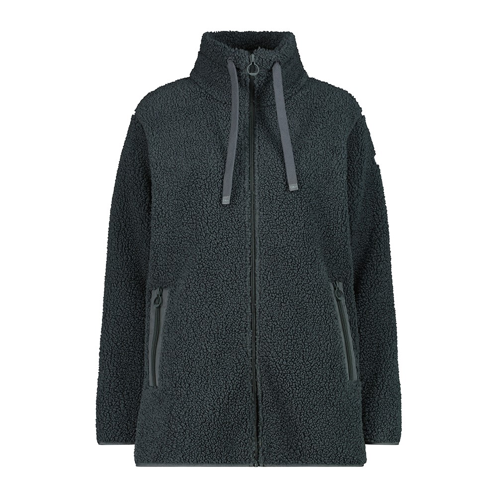CMP Giacca lunga donna con pelliccetta 36p2906