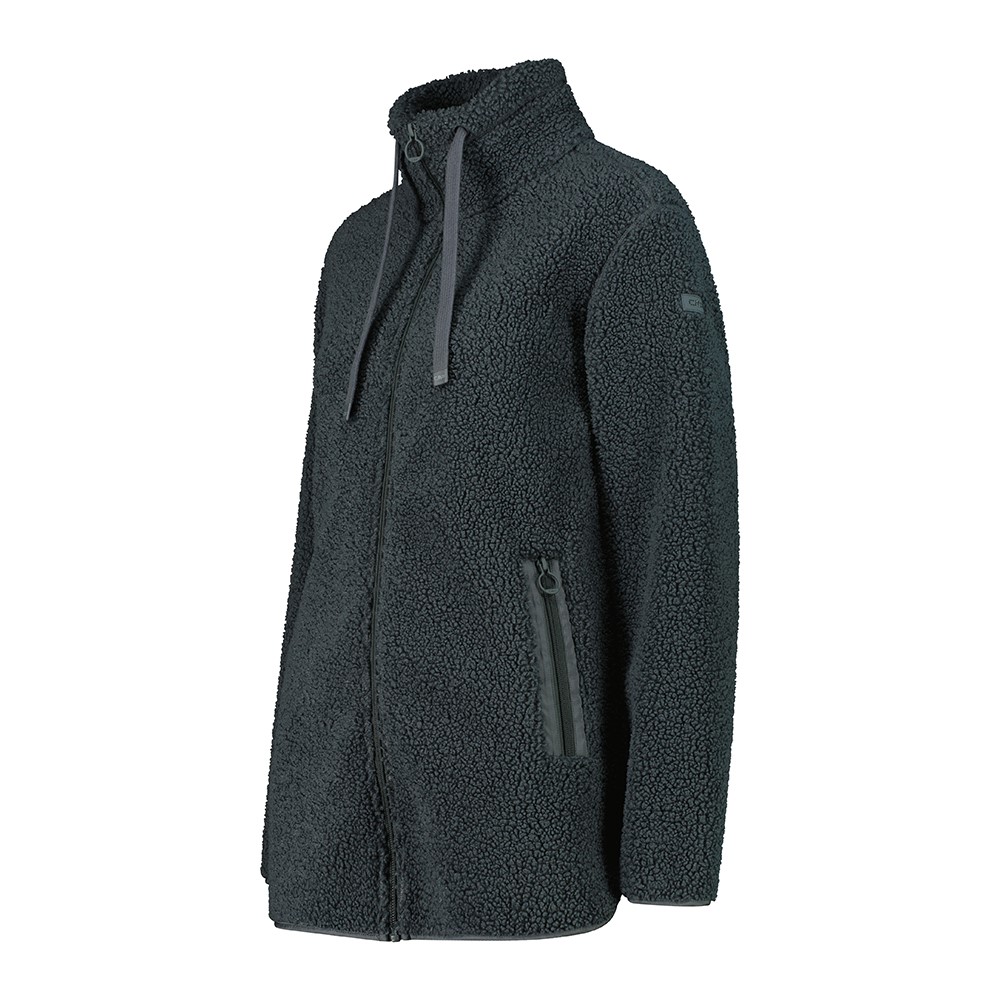 CMP Giacca lunga donna con pelliccetta 36p2906 - immagine 3