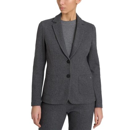 Ragno Blazer Due Bottoni con Fantasia in Eco Jacquard dr38ga 489m Fant.Oscuro Mel